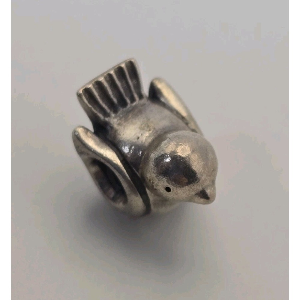 Pandora Bird Charm 925 ALE Sterling Silver Little Bird Animal Bead - Picture 5 of 8